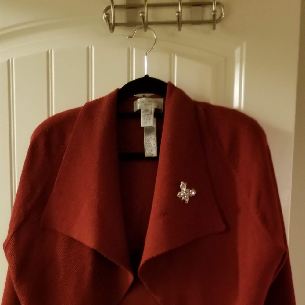 Women's Red Shrug - REDUCED